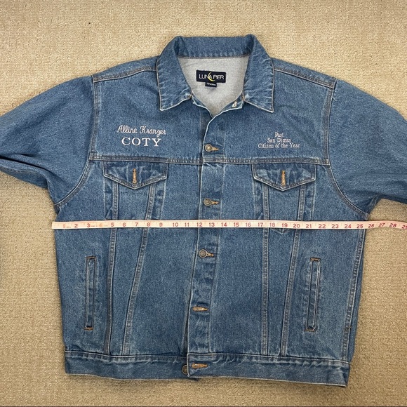 Luna Pier Vintage Denim Jacket Size Large - Picture 7 of 9